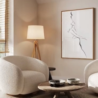 Πολυθρόνα Nextdeco Bouclé Scot μπεζ με χρυσή βάση 54x57xΥ75εκ. Πολυθρόνα Nextdeco Bouclé Scot μπεζ με χρυσή βάση 54x57xΥ75εκ.