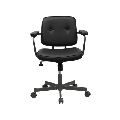 Καρέκλα γραφείου Nextdeco μαύρη Υ77-87x62.5x60,5εκ, Καρέκλα γραφείου Nextdeco μαύρη Υ77-87x62.5x60,5εκ,