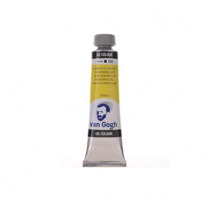 Talens van gogh χρώματα λαδιού 60ml (208-Cadmium yellow light)