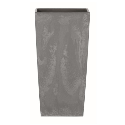 Γλάστρα - κασπώ Urbi beton effect γκρι Y75x40x40εκ. Μεγάλη