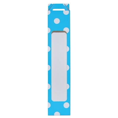 Next κουτί λαμπάδας πουά γαλάζιο 45x10x6εκ.