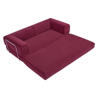 Compressed Nextdeco καναπές-κρεβάτι μπορντώ 200x100x75εκ. Compressed Nextdeco καναπές-κρεβάτι μπορντώ 200x100x75εκ.