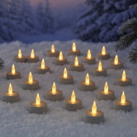 Σετ 24 LED ρεσώ θερμό λευκό φως Σετ 24 LED ρεσώ θερμό λευκό φως