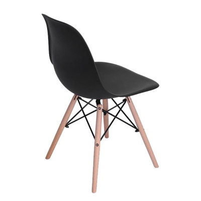 Καρέκλα πλαστική Nextdeco Oslo μαύρη Υ81x45x35εκ. Καρέκλα πλαστική Nextdeco Oslo μαύρη Υ81x45x35εκ.