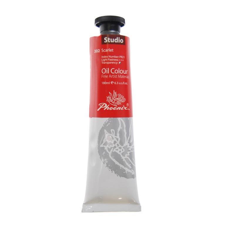 Phoenix χρώμα λαδιού scarlet 180ml Phoenix χρώμα λαδιού scarlet 180ml