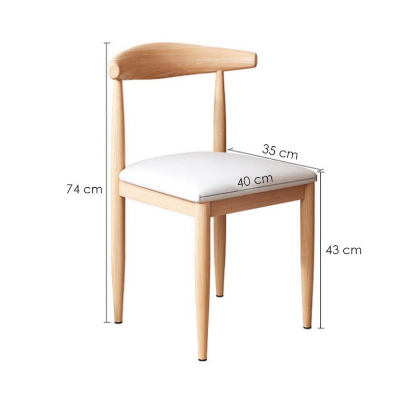 Καρέκλα τραπεζαρίας Nextdeco Υ80×50×41εκ.