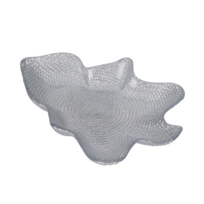 Γυάλινη πιατέλα χριστουγεννιάτικο δέντρο διάφανο 22,5x30,5x4,5εκ Γυάλινη πιατέλα χριστουγεννιάτικο δέντρο διάφανο 22,5x30,5x4,5εκ