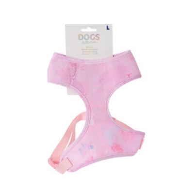 Σαμαράκι σκύλου ροζ medium 35-53x32εκ. Σαμαράκι σκύλου ροζ medium 35-53x32εκ.