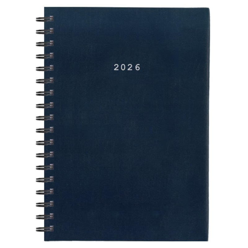 Next ημερολόγιο 2026 basic ημερήσιο σπιράλ μπλε 12x17εκ. Next ημερολόγιο 2026 basic ημερήσιο σπιράλ μπλε 12x17εκ.