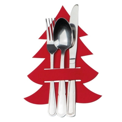 Χριστουγεννιάτικη θήκη μαχαιροπίρουνων fleece 21,5×17εκ. Χριστουγεννιάτικη θήκη μαχαιροπίρουνων fleece 21,5×17εκ.