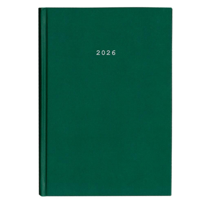 Next ημερολόγιο 2026 classic ημερήσιο δετό πράσινο 12x17εκ. Next ημερολόγιο 2026 classic ημερήσιο δετό πράσινο 12x17εκ.