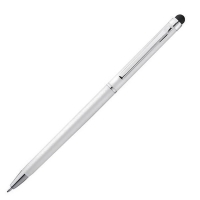 Στυλό- touch pen άσπρο 13xØ0,6εκ. Δυνατότητα εκτύπωσης.
