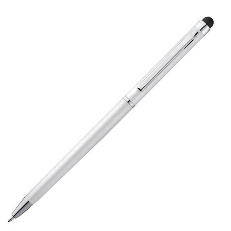 Στυλό- touch pen άσπρο 13xØ0,6εκ.