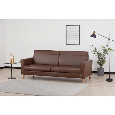 Καναπές κρεβάτι τριθέσιος Nextdeco Soho καφέ Υ81x201x90εκ. Καναπές κρεβάτι τριθέσιος Nextdeco Soho καφέ Υ81x201x90εκ.