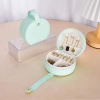 Θήκη κοσμημάτων μικρή γαλάζιο PU Υ5x10x9εκ. Θήκη κοσμημάτων μικρή γαλάζιο PU Υ5x10x9εκ.