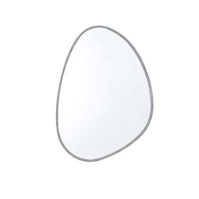 Καθρέφτης επιτοίχιος Nextdeco 80x60εκ πλαίσιο MDF όψη γκρι μάρμαρο.