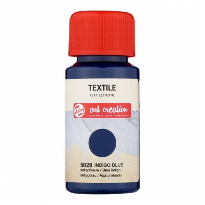 Talens χρώμα textile 5029 indigo blue 50ml