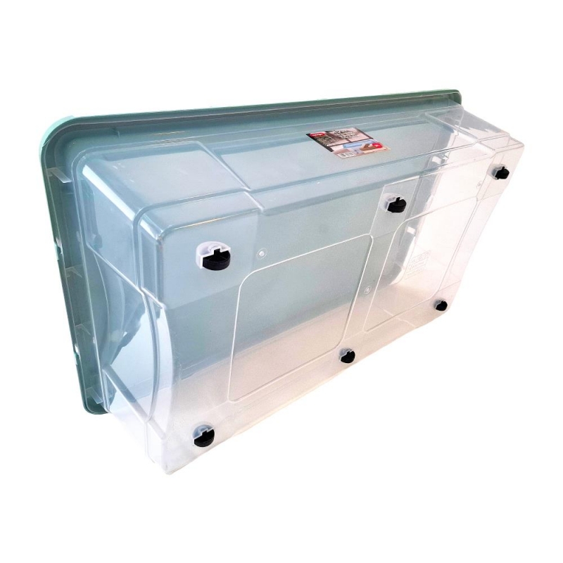 Kουτί αποθήκευσης 50 λίτρο με ρόδες Υ19,4x75,8x45,8εκ. Kουτί αποθήκευσης 50 λίτρο με ρόδες Υ19,4x75,8x45,8εκ.