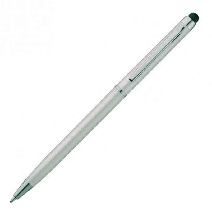 Στυλό- touch pen ασημί 13xØ0,6εκ.