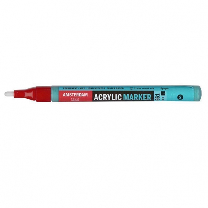 Talens amsterdam marker 661 turquoise green small