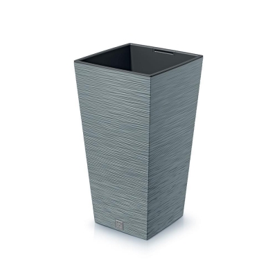 Γλάστρα - κασπώ FURU γκρι Y55x29,5x29,5εκ. Γλάστρα - κασπώ FURU γκρι Y55x29,5x29,5εκ.