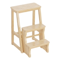 Σκάλα - σκαμπό Nextdeco μπαμπού Υ64x43x57εκ.