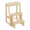 Σκάλα - σκαμπό Nextdeco μπαμπού Υ64x43x57εκ.