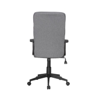 Καρέκλα γραφείου Nextdeco γκρι Υ107,5-117,5x65.5x64,5εκ.