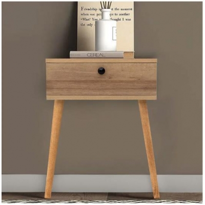 Κομοδίνο Nextdeco Tribeca ανακυκλωμένο ξύλο teak Υ50x35x40εκ.