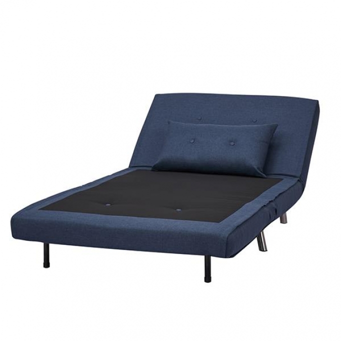 Πολυθρόνα κρεβάτι Nextdeco Berlin denim Υ92x100x91εκ.