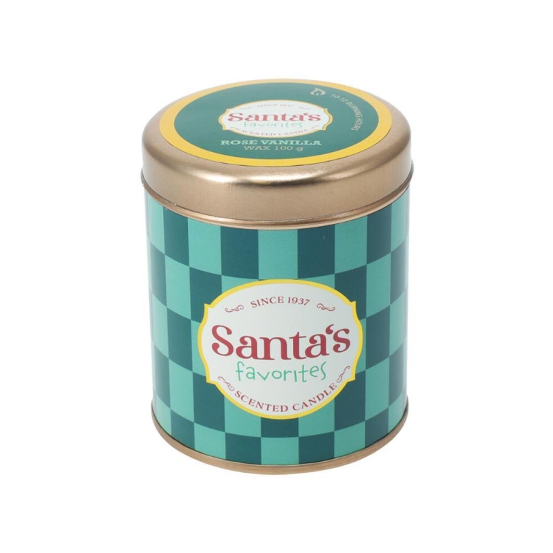 Αρωματικό κερί χριστουγεννιάτικο Rose Vanilla 7x8εκ. Αρωματικό κερί χριστουγεννιάτικο Rose Vanilla 7x8εκ.