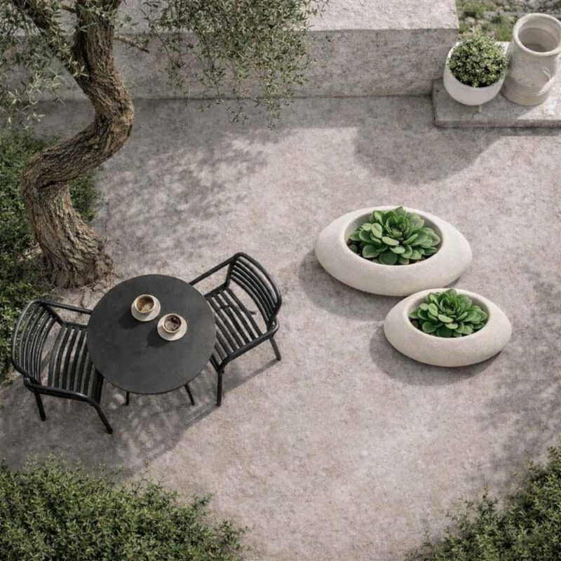 Γλάστρα - κασπώ Yeke μπεζ Υ24x50x40εκ. μικρή Γλάστρα - κασπώ Yeke μπεζ Υ24x50x40εκ. μικρή