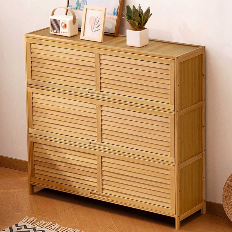 Παπουτσοθήκη 7 επιπέδων Nextdeco μπαμπού Υ106x110x32εκ. μεγάλη Παπουτσοθήκη 7 επιπέδων Nextdeco μπαμπού Υ106x110x32εκ. μεγάλη