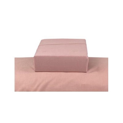 Σεντόνι μονό Πεννιέ Dusty Rose από 100% βαμβάκι 170x270εκ.