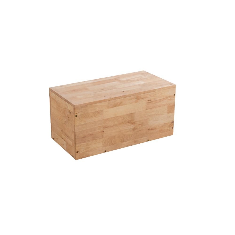 Ξύλινο κουτί ορθογώνιο Nextdeco Natural Υ39x40x80εκ.