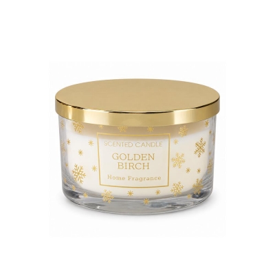 Αρωματικό κερί σε γυάλινο δοχείο Golden Birch Ø13εκ.