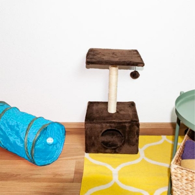 Παιχνίδι γάτας τούνελ μπλε Ø24,5x48εκ