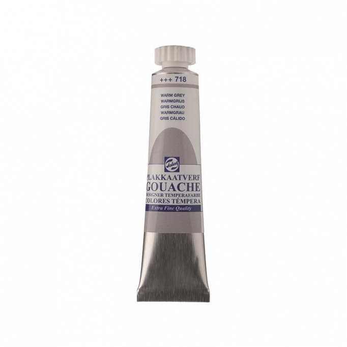 Talens τέμπερες extra fine 718 warm grey 20ml