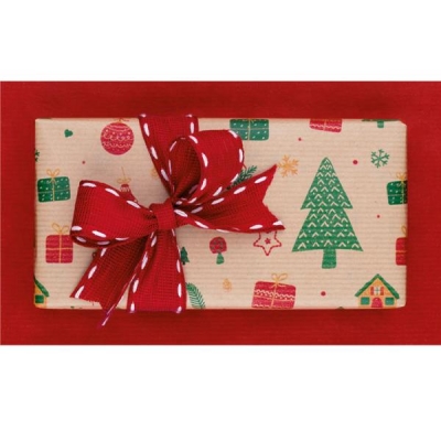 Χαρτί περιτυλίγματος σε ρολό 70x200εκ. "Christmas Κraft" Χαρτί περιτυλίγματος σε ρολό 70x200εκ. "Christmas Κraft"