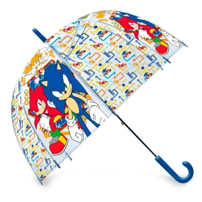 Ομπρέλα διάφανη "Sonic" Ø46εκ. Ομπρέλα διάφανη "Sonic" Ø46εκ.