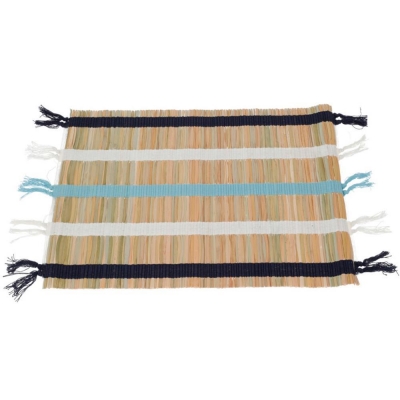 Σουπλά φαγητού ναυτικό μπλε-λευκό-μπλε 45x35εκ Σουπλά φαγητού ναυτικό μπλε-λευκό-μπλε 45x35εκ