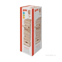 Goki επιτραπέζιο Jenga ξύλινο 51 τεμαχίων Υ25,5x7,5x7,5εκ. Goki επιτραπέζιο Jenga ξύλινο 51 τεμαχίων Υ25,5x7,5x7,5εκ.