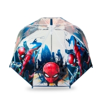 Παιδική διάφανη ομπρέλα Spiderman PVC Ø46εκ.