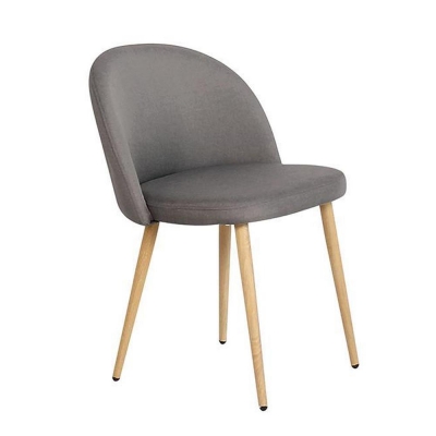 Καρέκλα μεταλλική Next Deco Bella γκρι ύφασμα Υ77x54x56εκ. Καρέκλα μεταλλική Next Deco Bella γκρι ύφασμα Υ77x54x56εκ.