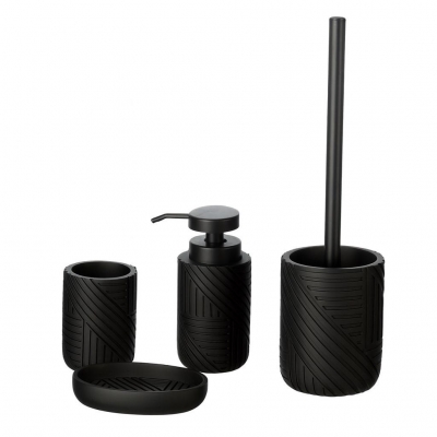 Σετ αξεσουάρ μπάνιου Nairobi πλαστικό 3 τεμαχίων