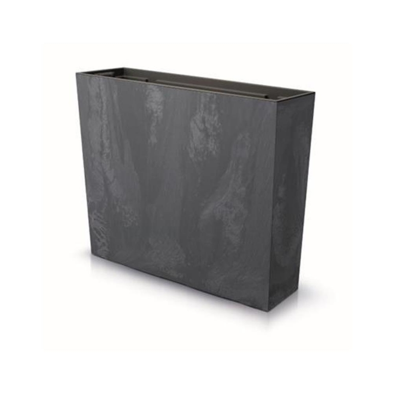 Ζαρτινιέρα ανθρακί beton effect Y49,8x58x18εκ. Ζαρτινιέρα ανθρακί beton effect Y49,8x58x18εκ.