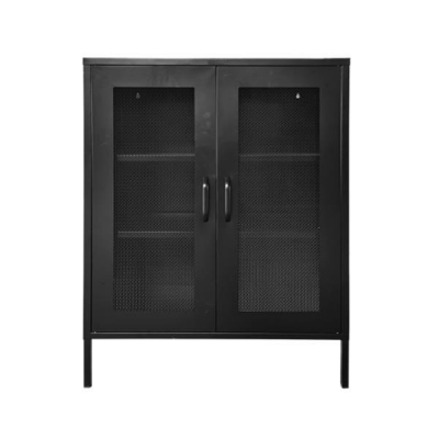 Ντουλάπα μεταλλική Nextdeco δίφυλλη μαύρη Υ102x80x35εκ. Ντουλάπα μεταλλική Nextdeco δίφυλλη μαύρη Υ102x80x35εκ.