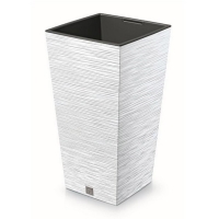 Γλάστρα - κασπώ FURU λευκό Y75,5x39,5x39,5εκ. Γλάστρα - κασπώ FURU λευκό Y75,5x39,5x39,5εκ.