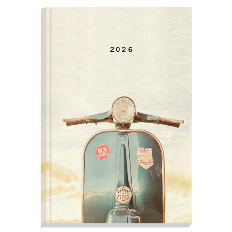 Next ημερολόγιο 2026 Gallery Vespa ημερήσιο δετό 12x17εκ. Next ημερολόγιο 2026 Gallery Vespa ημερήσιο δετό 12x17εκ.