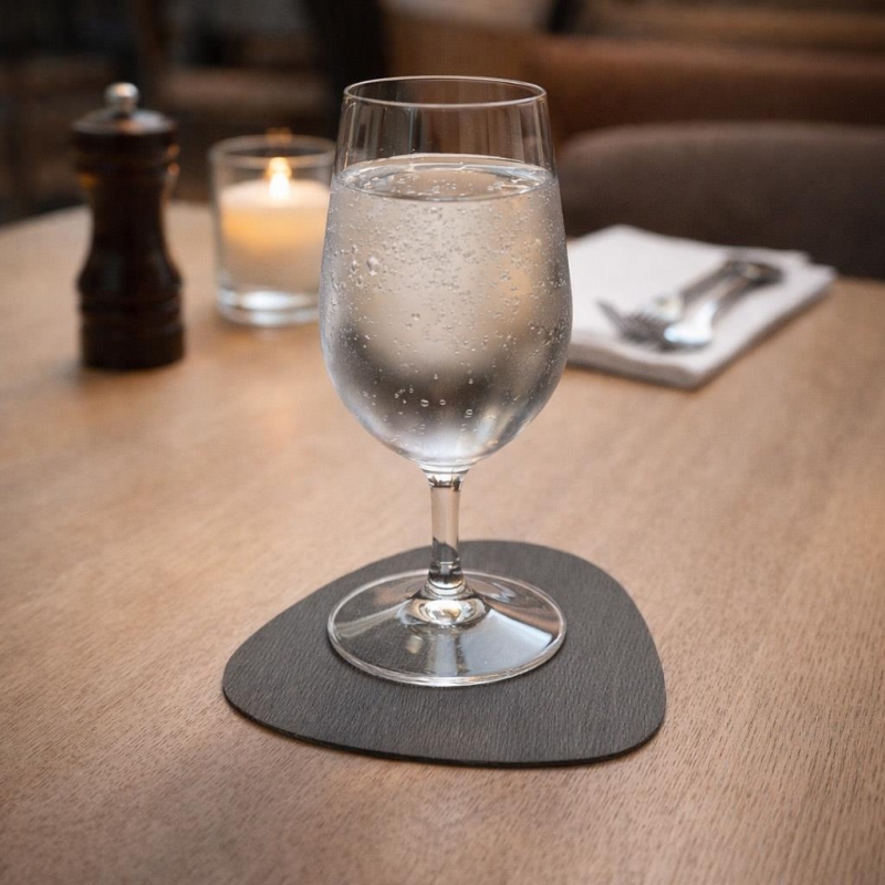 Next σετ 6 σουβέρ ECOLEATHER 2 όψεων 11x11εκ. bali γκρι . Δυνατότητα εκτύπωσης